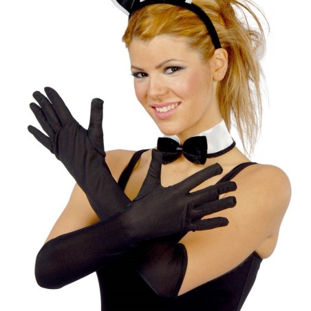 GUANTES NEGROS 40 CMS.